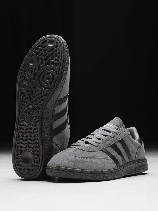 maston shop Кроссовки gazelle campus samba кеды, серый, фото 4
