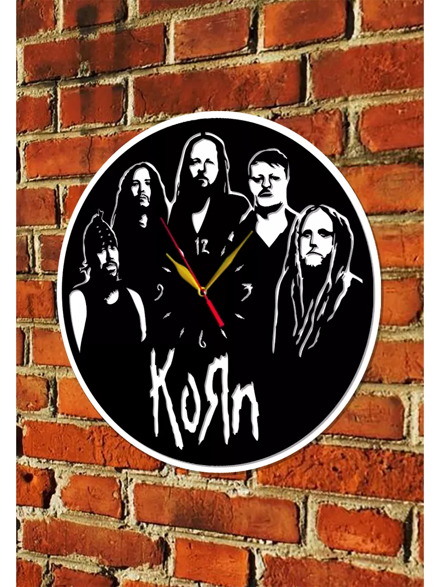 Настенные часы группа Korn, Корн, Брайн Уэлч — фото 5