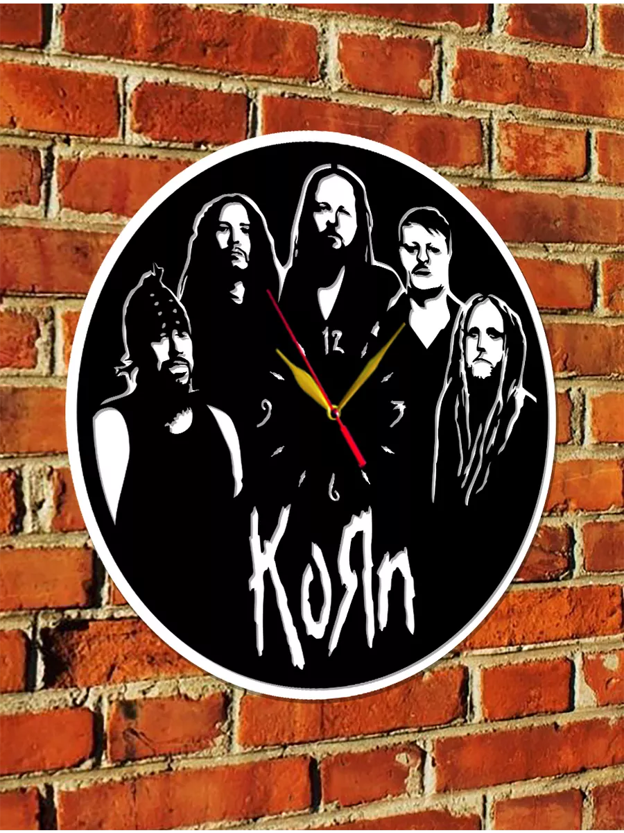 Настенные часы группа Korn, Корн, Брайн Уэлч — фото 6