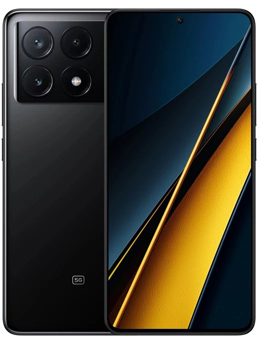Смартфон Xiaomi Poco X6 Pro 12/512 ГБ, черный