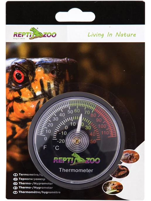 Repti-Zoo Термометр 01RT для террариумов аналоговый 47 х 10 мм, 47x10 мм, фото 2