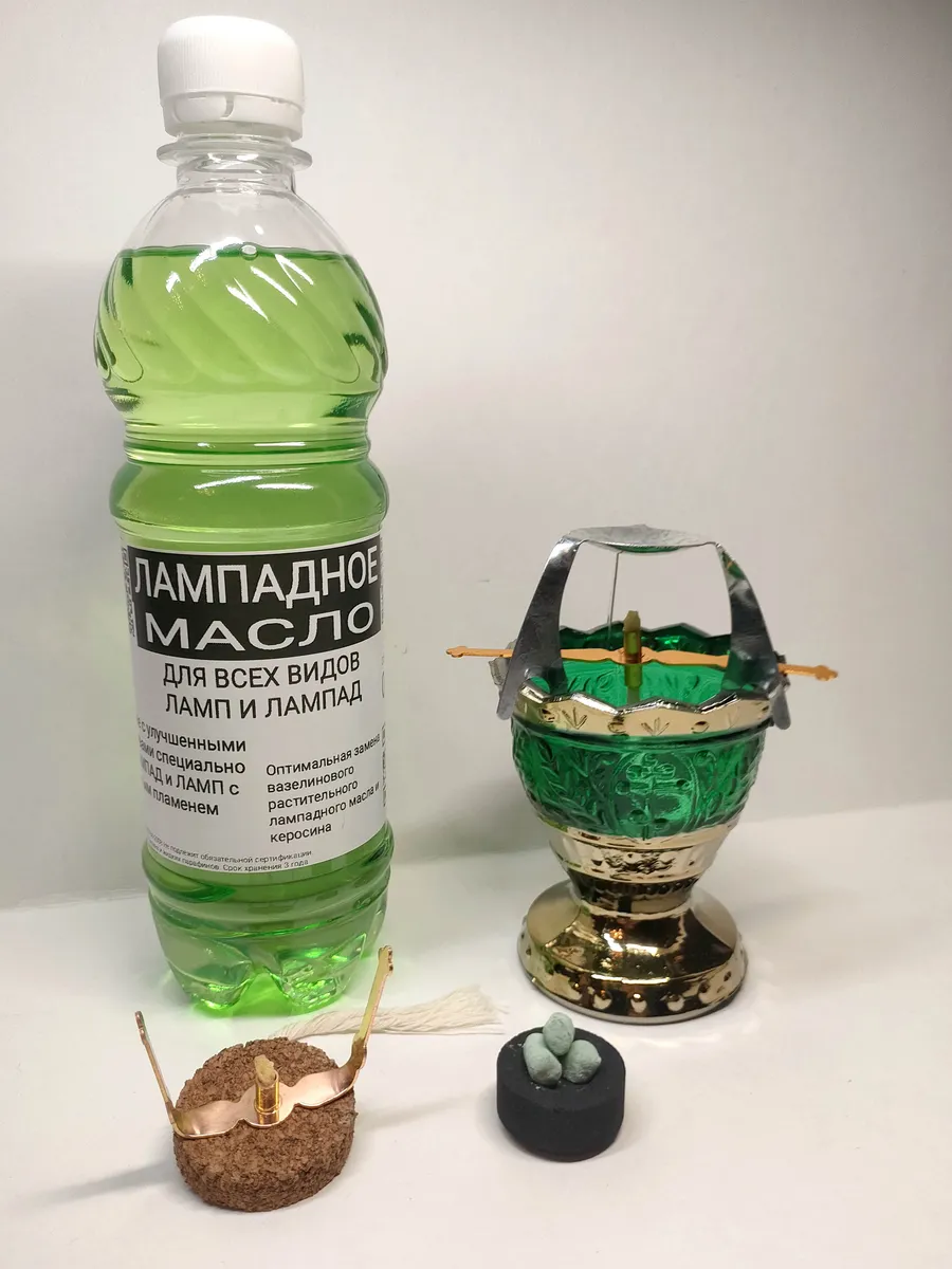 Изумрудная лампадка + паучок + пробковый поплавок