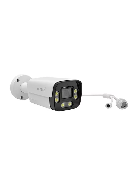 SECTEC Система видеонаблюдения IP 12MP с уличными камерами DUAL LED, вариант, фото 4