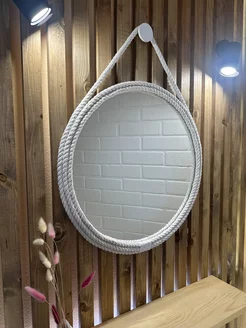 Зеркало круглое настенное WoodDecor44 253366577 купить за 2 202 ₽ в интернет-магазине Wildberries