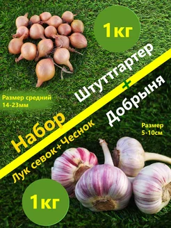 Набор Лук севок и Чеснок Добрыня Лучок за пучок 253389480 купить за 667 ₽ в интернет-магазине Wildberries