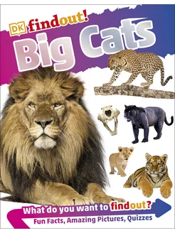 Big Cats Книга на Английском