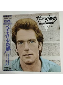 LP Huey Lewis And The News Picture This (Japan 1982) (Obi)