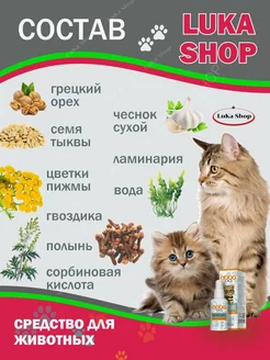 Капли от глистов для кошек