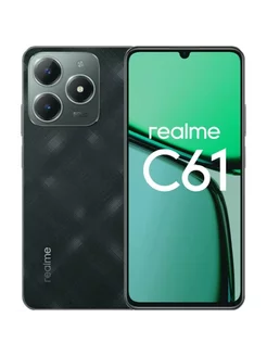 Смартфон C61 8+256 GB Green Realme 253547367 купить за 10 961 ₽ в интернет-магазине Wildberries