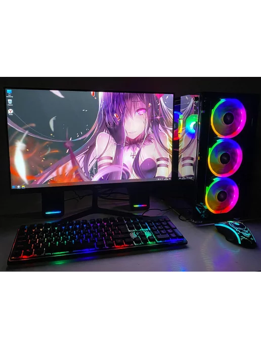 Компьютерс Компьютер с монитором 27"X GTX1660S 16ГБ SSD-1024G, 16 ГБ, 1024 г, фото 2