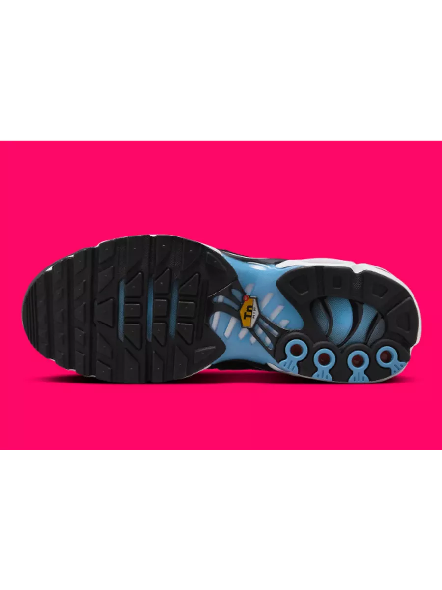 Nike air max plus womens black and pink best sale