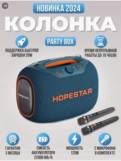 Колонка портативная музыкальная Party Box 120 Вт