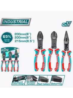 Набор Плоскогубцев 3шт Total Tools 253611767 купить за 2 665 ₽ в интернет-магазине Wildberries