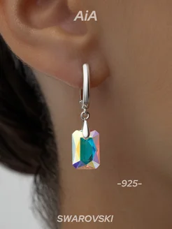 Серебряные серьги 925 с большими камнями Ювелирный магазин AiA 253622407 купить за 2 414 ₽ в интернет‑магазине Wildberries