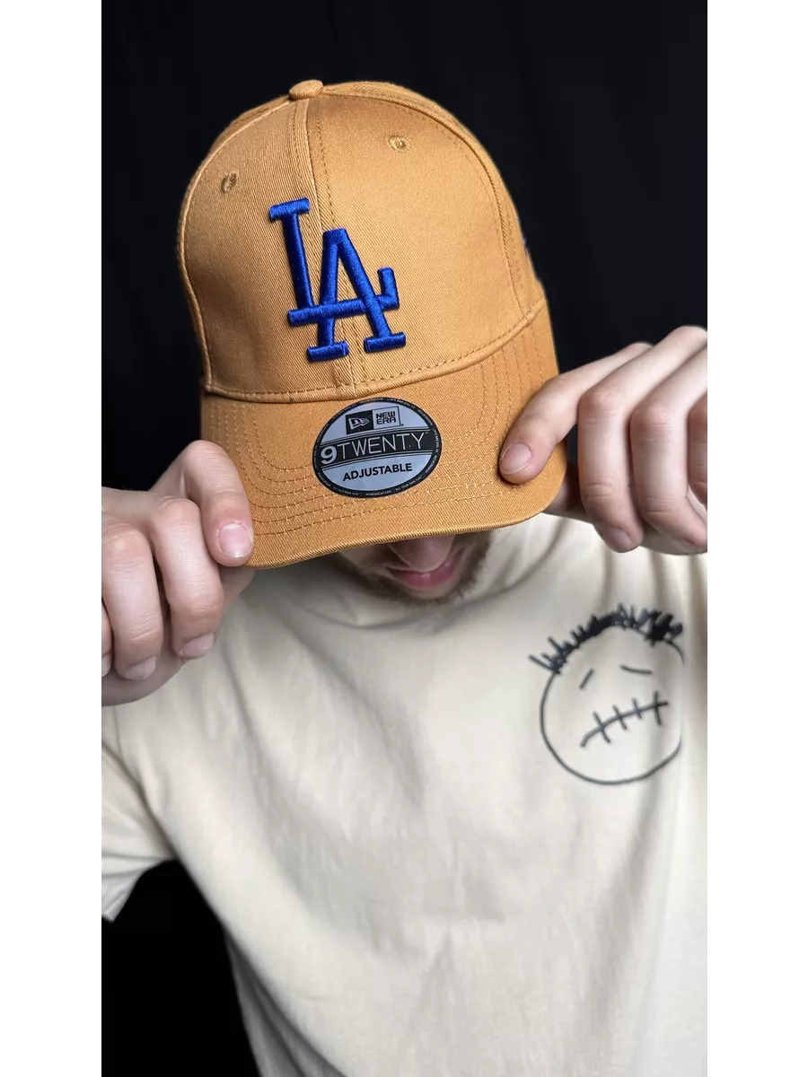 Кепка Los Angeles горчичная