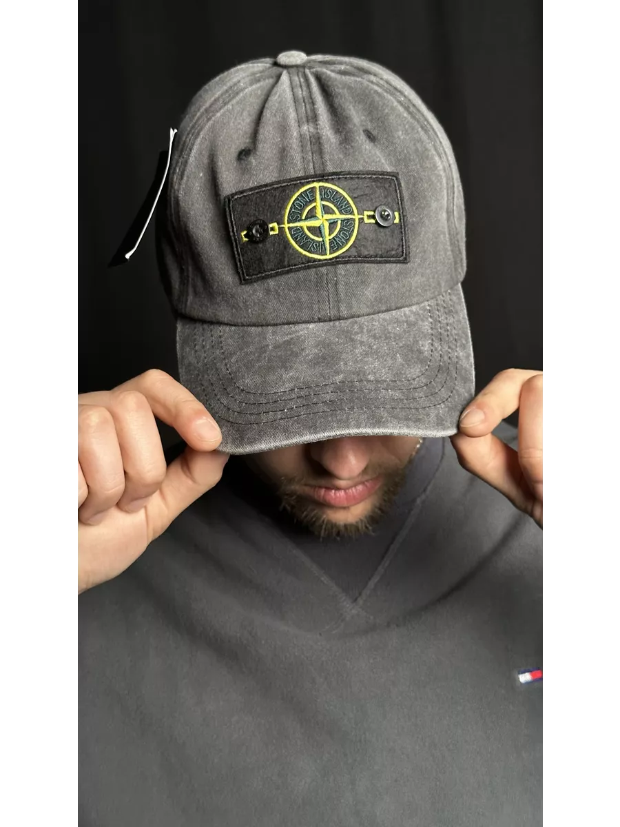 Кепка Stone Island серая
