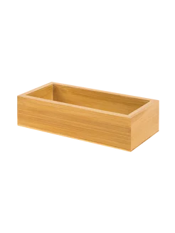 Короб прямоугольный Bamboo 7.3x4.5x15.9 см Sensea 253780876 купить за 400 ₽ в интернет-магазине Wildberries