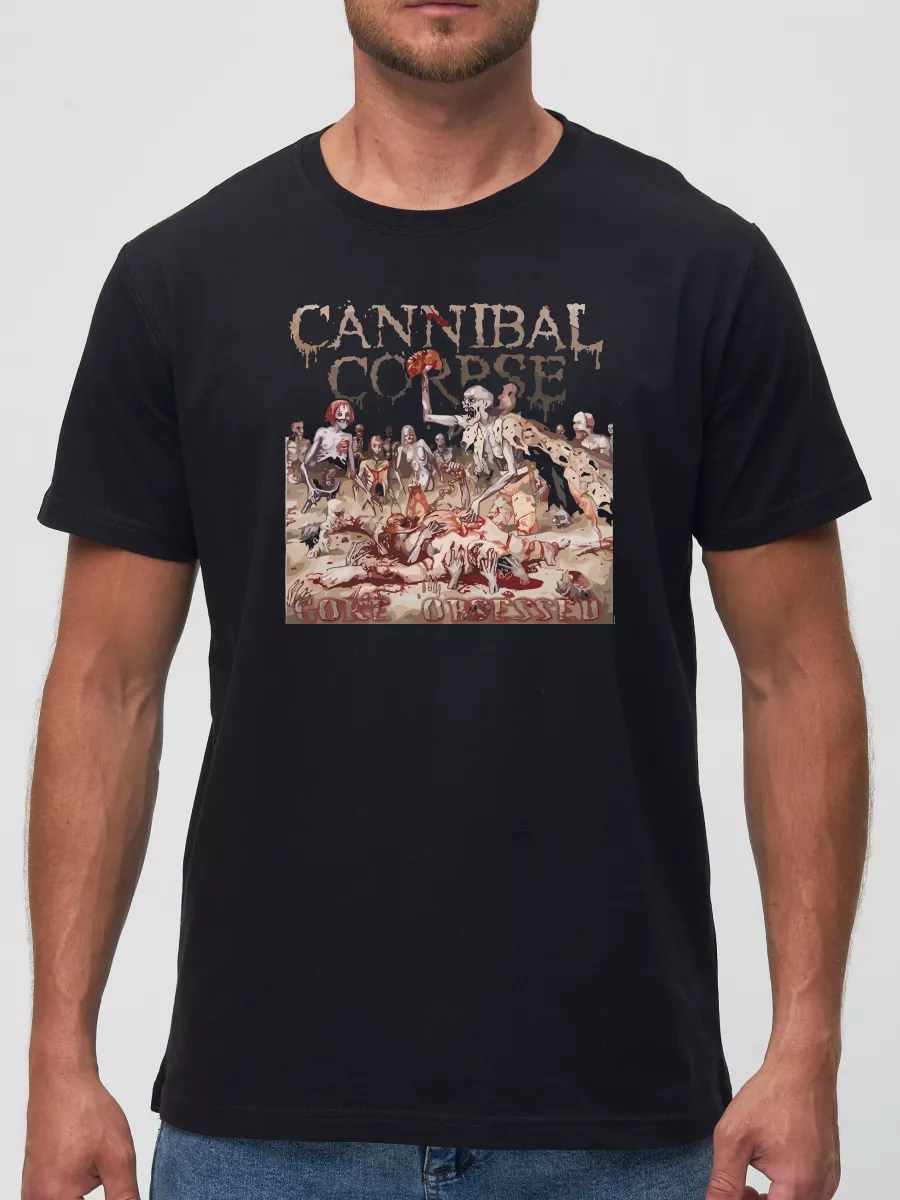Футболка Cannibal corpse метал