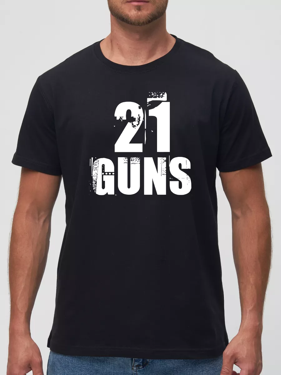 Футболка 21 guns рок