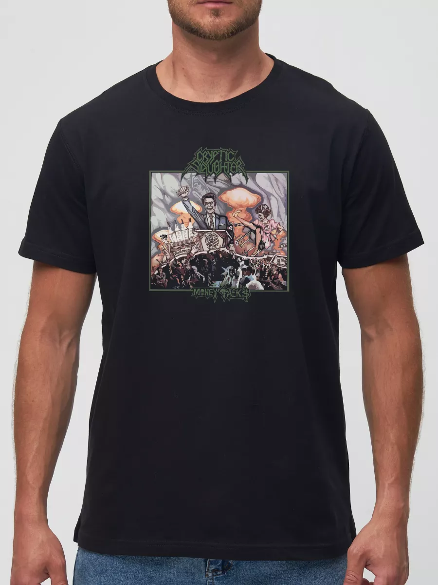 Футболка Cryptic slaughter рок