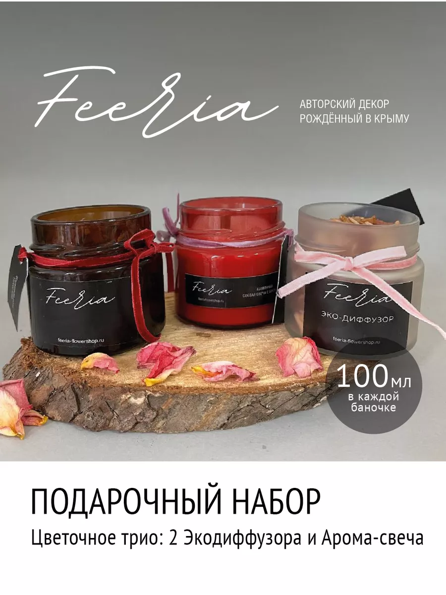 Подарочный набор: Цветочное трио