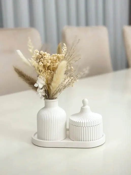 ENiNE decor Сухоцвет декор букет в вазу стабилизированные цветы, вариант, фото 7
