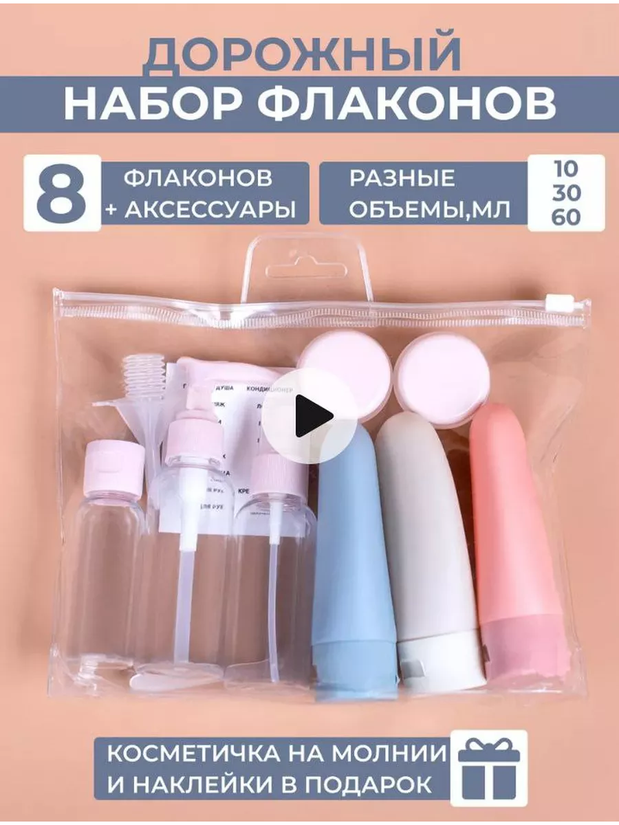 Дорожный набор флаконов