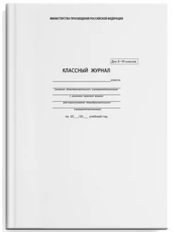 Классный журнал 10-11 классов