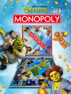 Настольная игра монополия Шрек MONOPOLY 253879037 купить за 1 598 ₽ в интернет-магазине Wildberries