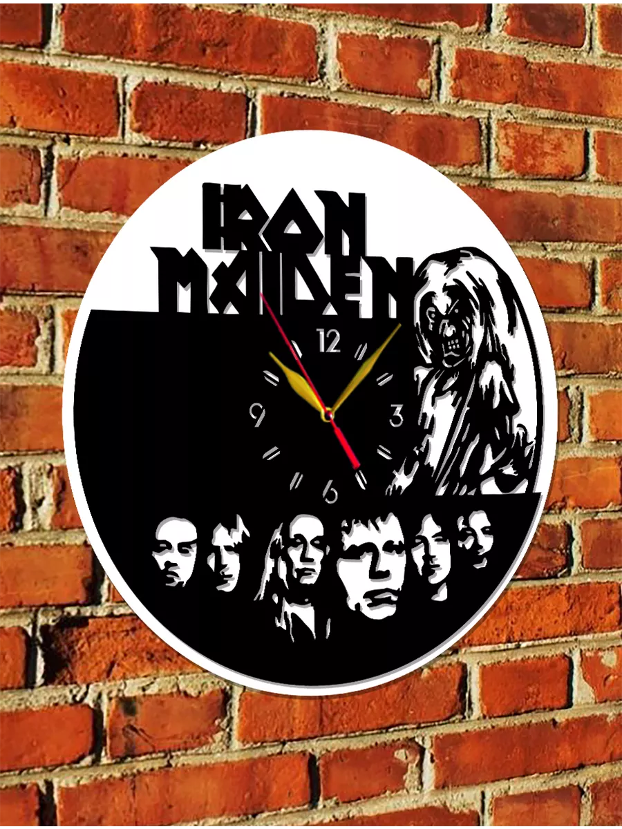 Настенные часы группа Iron Maiden, Айрон Мэйден, Стив Харрис — фото 6