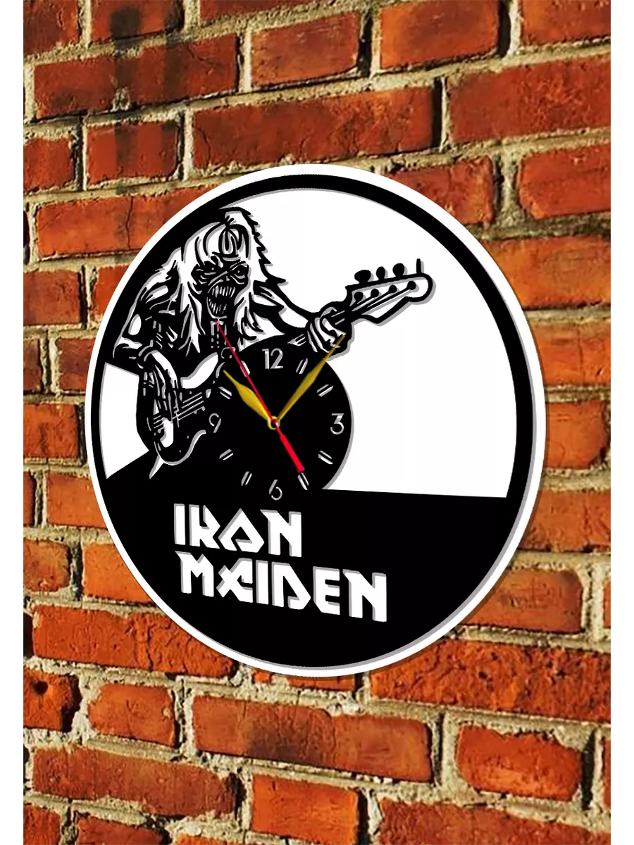Настенные часы группа Iron Maiden, Айрон Мэйден, Стив Харрис — фото 5