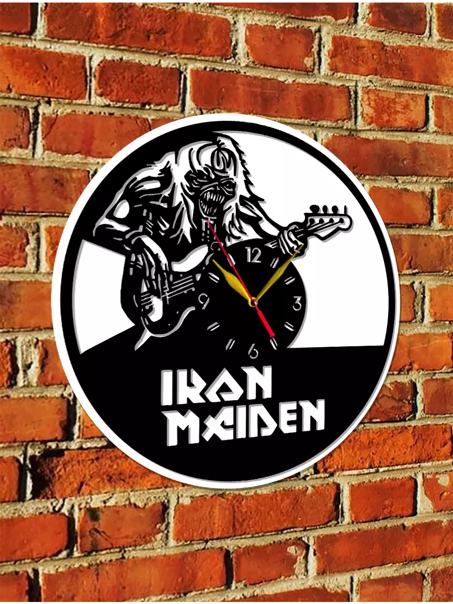 Настенные часы группа Iron Maiden, Айрон Мэйден, Стив Харрис — фото 6