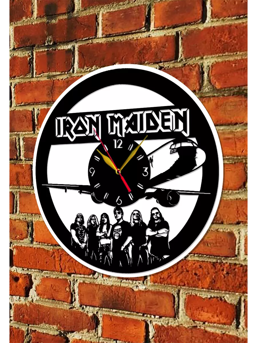 Настенные часы группа Iron Maiden, Айрон Мэйден, Стив Харрис — фото 5