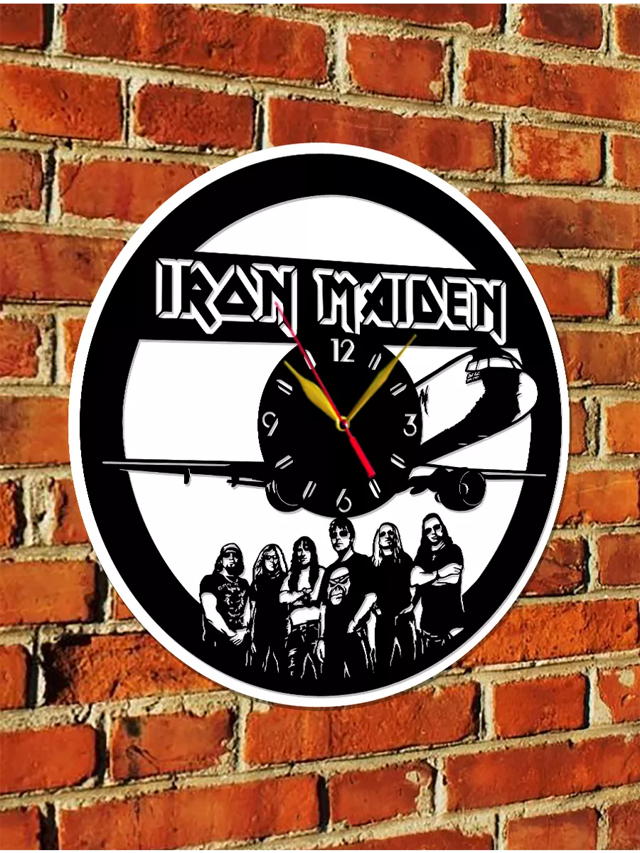 Настенные часы группа Iron Maiden, Айрон Мэйден, Стив Харрис — фото 6