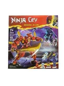 Конструктор Ninjago Элементальный огненный робот Кая LEGO 253898885 купить за 1 323 ₽ в интернет-магазине Wildberries