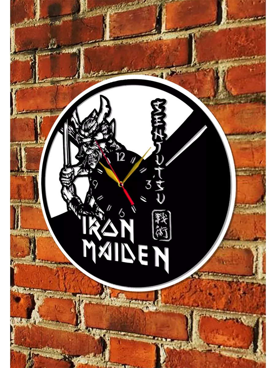 Настенные часы группа Iron Maiden, Айрон Мэйден, Стив Харрис — фото 5