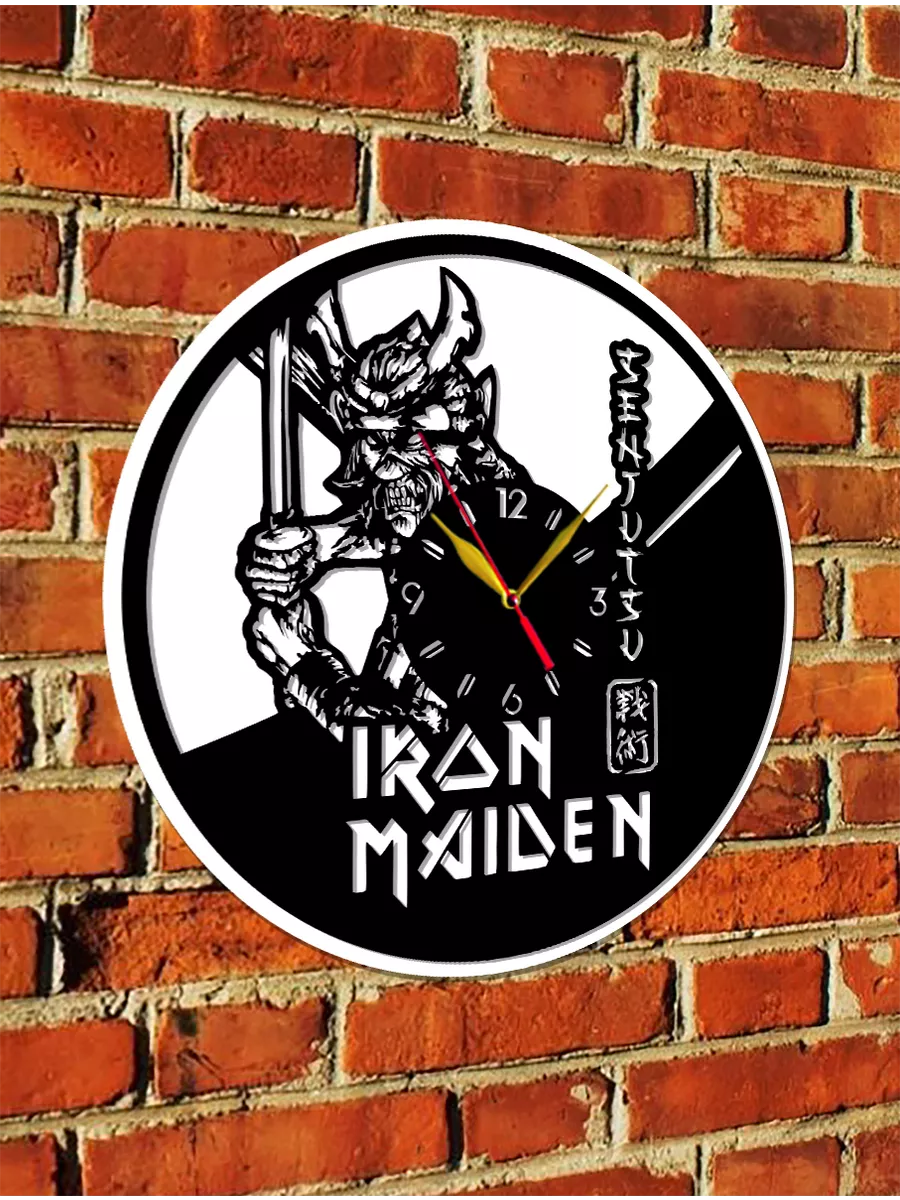 Настенные часы группа Iron Maiden, Айрон Мэйден, Стив Харрис — фото 6