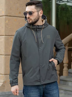 Куртка HUGO BOSS осенняя с капюшоном Urbano Wear 253922012 купить за 5 130 ₽ в интернет-магазине Wildberries