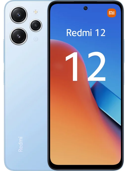 Смартфон Xiaomi Redmi 12 8/256 ГБ, голубой