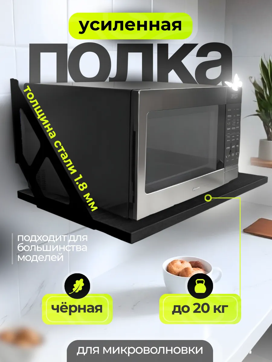 Полка настенная навесная...