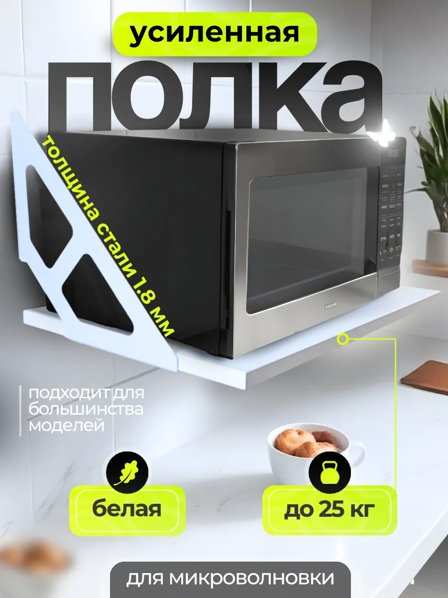 Полка настенная навесная...