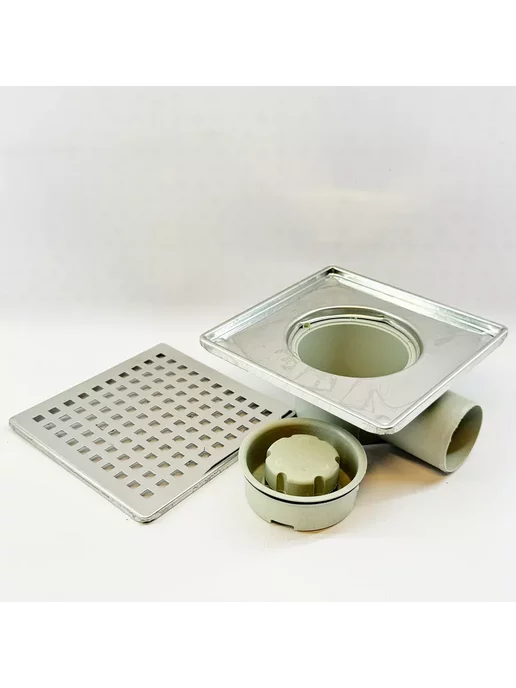 VALFEX Трап горизонтальный 15х150(50мм, решетка из нерж. ст.), 15x150, фото 4