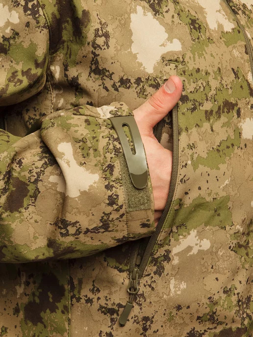Armed Forces Тактическая куртка демисезонная softshell софтшелл, зеленый, фото 4