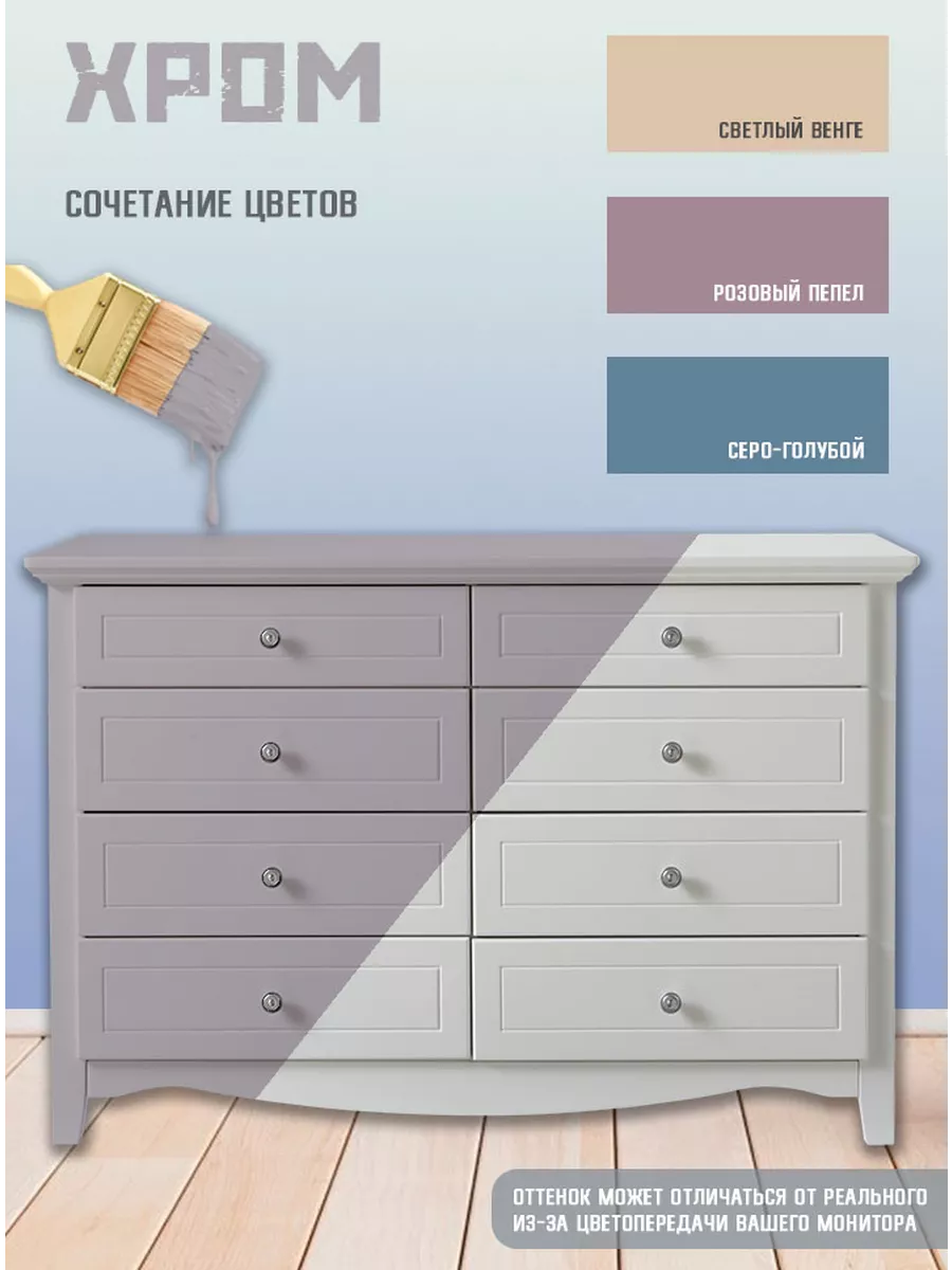 Краска для мебели и декора,хром фото 2