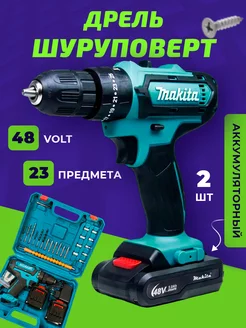 Бесщеточный аккумуляторный шуруповерт Makita