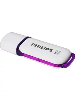 Флеш-память P SNOW3.0 64GB, USB 3.0 Philips 254166807 купить за 1 794 ₽ в интернет-магазине Wildberries