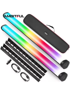 Осветитель светодиодный A2PRO-KIT2 2500K-8500K RGB AMBITFUL 254193077 купить за 8 842 ₽ в интернет-магазине Wildberries