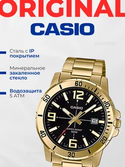 Наручные часы мужские Collection MTP-VD01G-1B CASIO 254195204 купить за 6 319 ₽ в интернет-магазине Wildberries