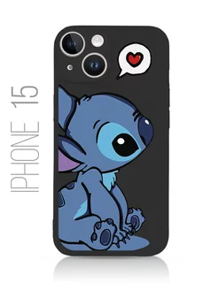 Чехол на Iphone 15 Лило и Стич Lilo and Stitch