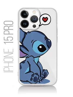 Чехол на Iphone 15 Pro Лило и Стич Lilo and Stitch